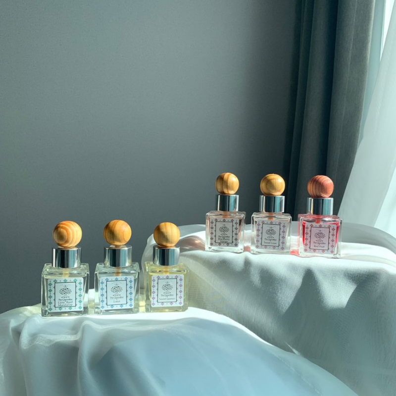 3+1 더퀸비 프리미엄 미니디퓨저 50ml  6가지향 (차량용,오피스디퓨저)